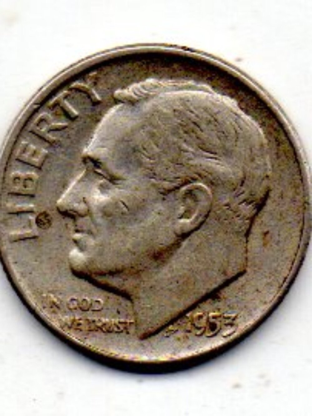 Vintage Coin - 1953 D Roosevelt Dime